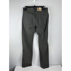 Prana Brion Pant II Standard Fit Straight Leg Men 31x34 Dark Iron NEW